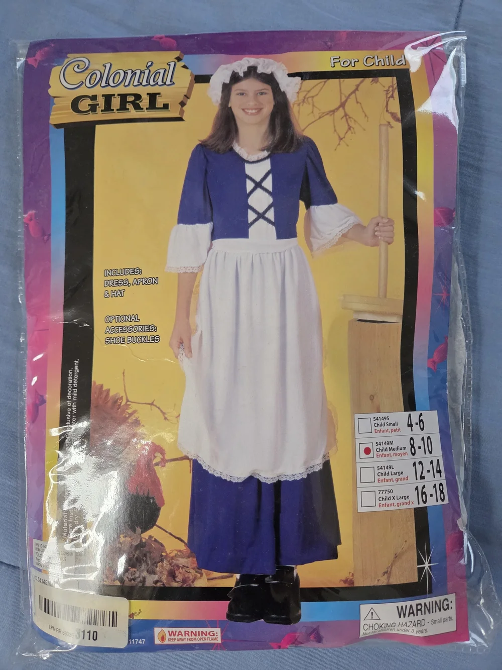 Costume for Kids - Blue and White